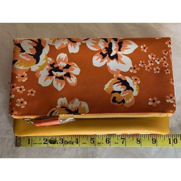 Rachel Pally Floral Reversible Fold Over Clutch - Picture 9 of 11